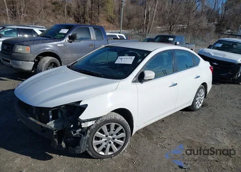 2016 Nissan Sentra S z USA, uszkodzony, nr VIN 3N1AB7AP5GY272579